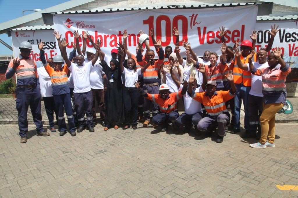 Celebrating 100th vessel